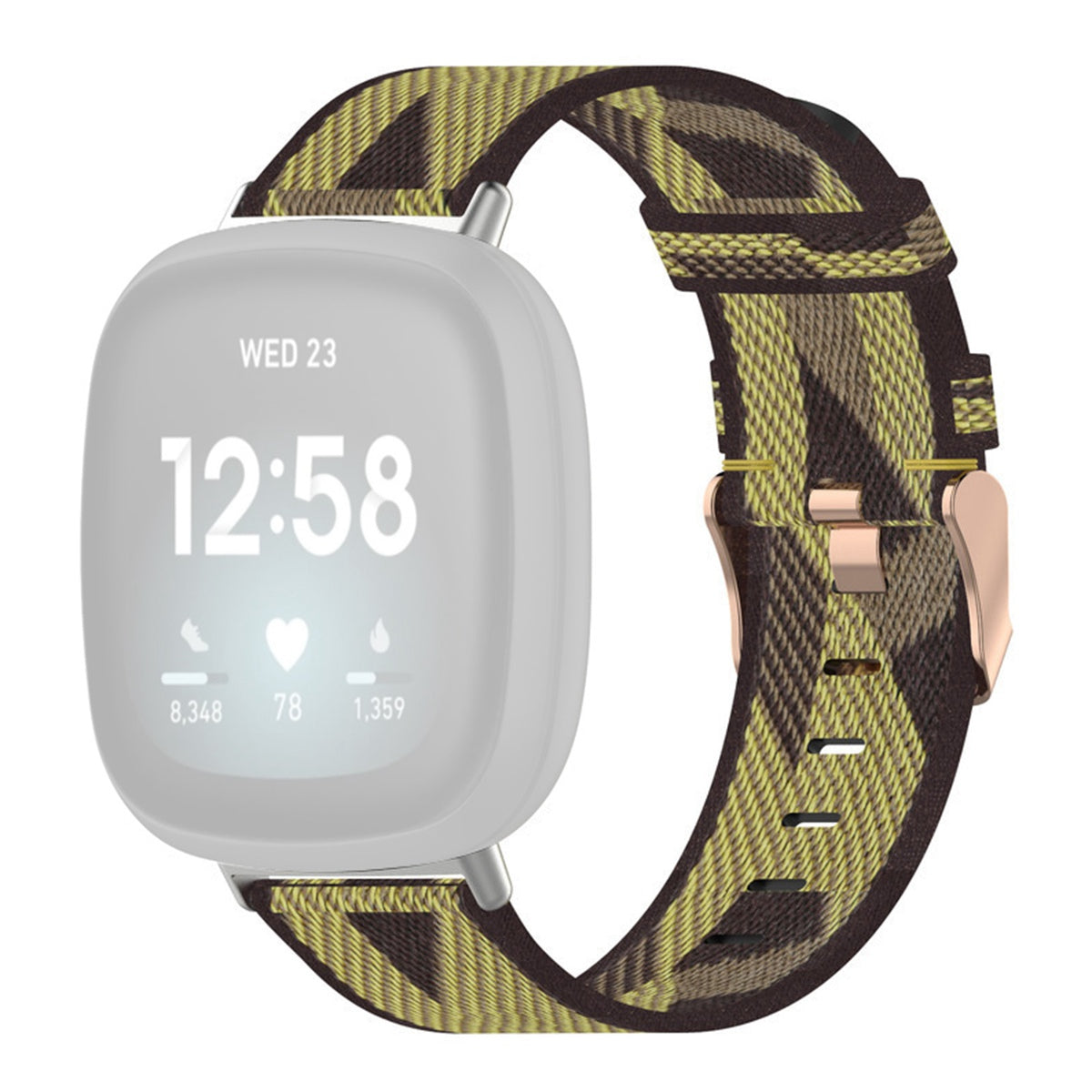 For Fitbit Versa 4 Sense 2 Smart Watch Strap Pin Buckle Nylon Wrist Band Replacement For Fitbit Versa 4 Sense 2 Smart Watch Strap Pin Buckle Nylon Wrist Band Replacement
